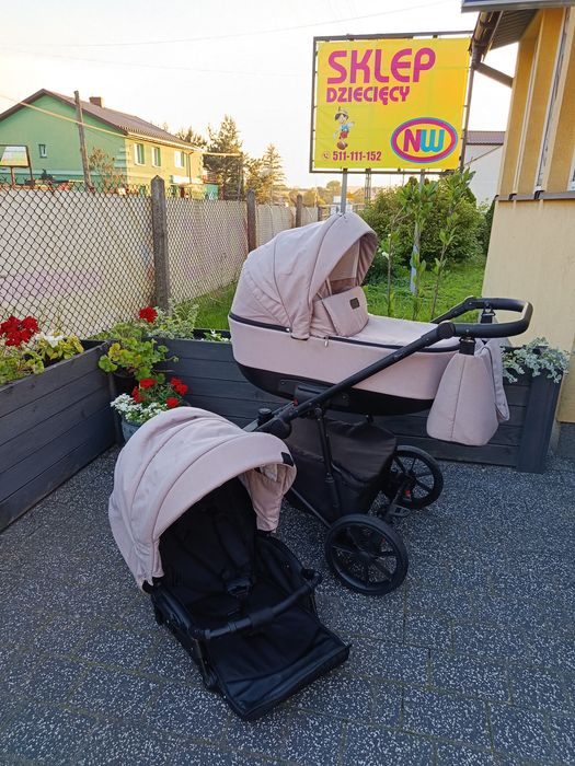 Wózek 4w1 baza obrotowa stan bardzo dobry KOMIS NW
