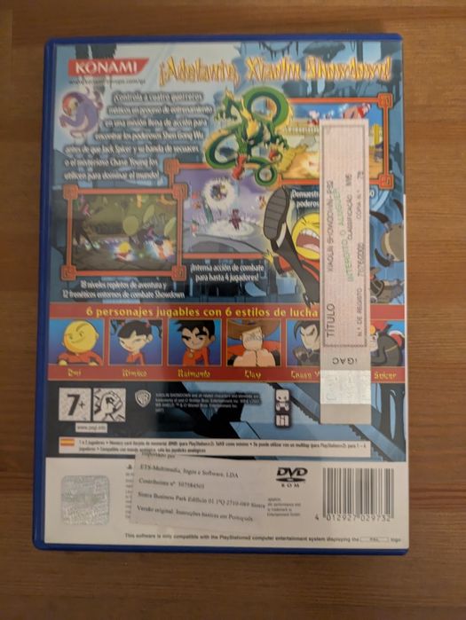 Jogo PS2 ( PlayStation 2 ) " Xiaolin Showdown " (Razoável)