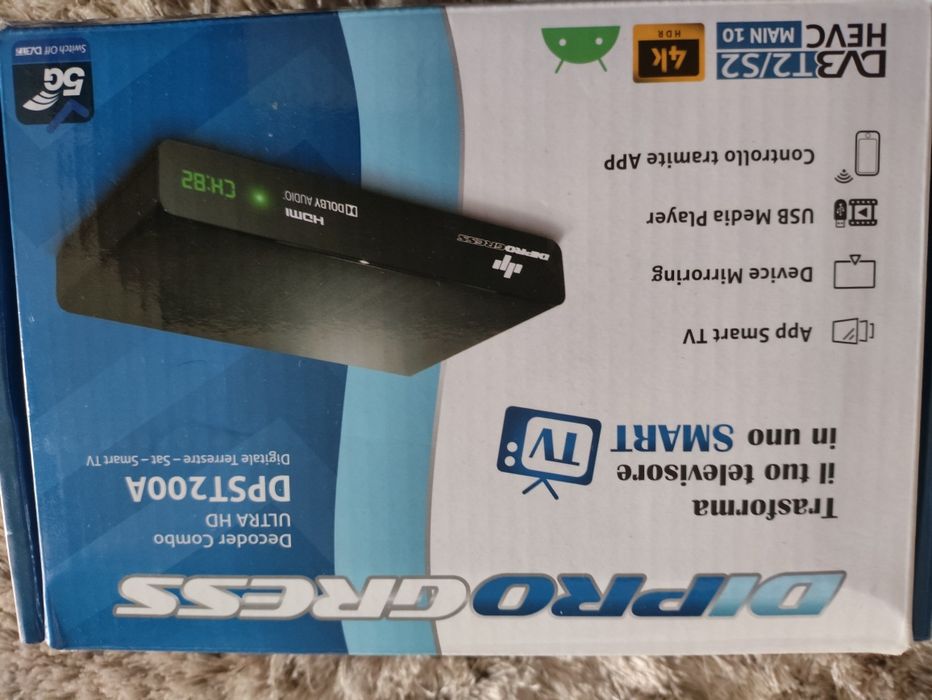 Box android combo 4k sat e tdt Santa Maria Da Feira, Travanca, Sanfins ...