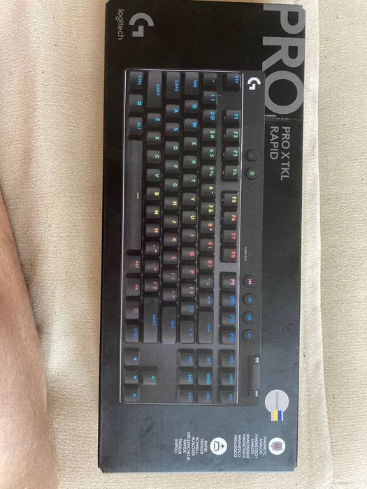 Магнітна клавіатура Logitech G Pro X TKL Rapid