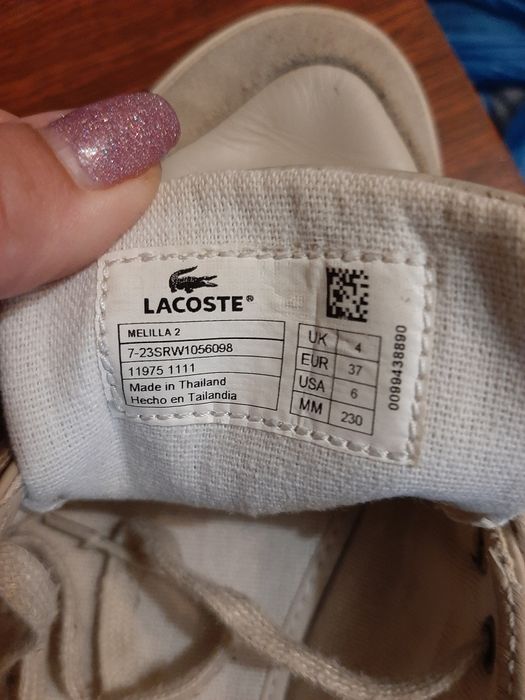 Кроссовки, кеды, Lacoste