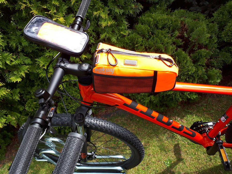 Sakwa z etui rowerowym na ramę XS