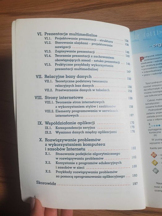 Informatyka nie tylko dla uczniów. Podręcznik liceum i technikum