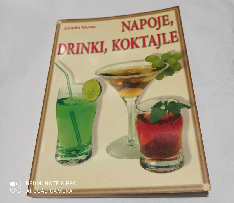 Książka koktajle drinki napoje