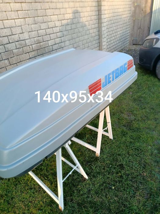 Box dachowy jetbag plus relingi Gratis