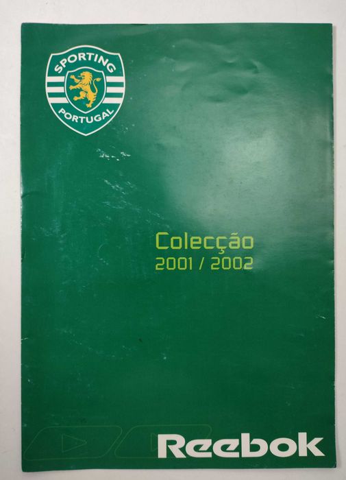 Sporting - Catálogo de equipamentos Reebok 2001/2002