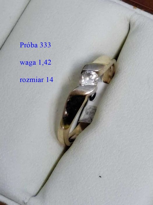 Prześliczne złote pierścionki 585