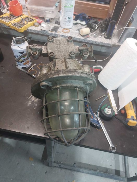 Lampa przemysłowa PRL ZAOS OMP 200