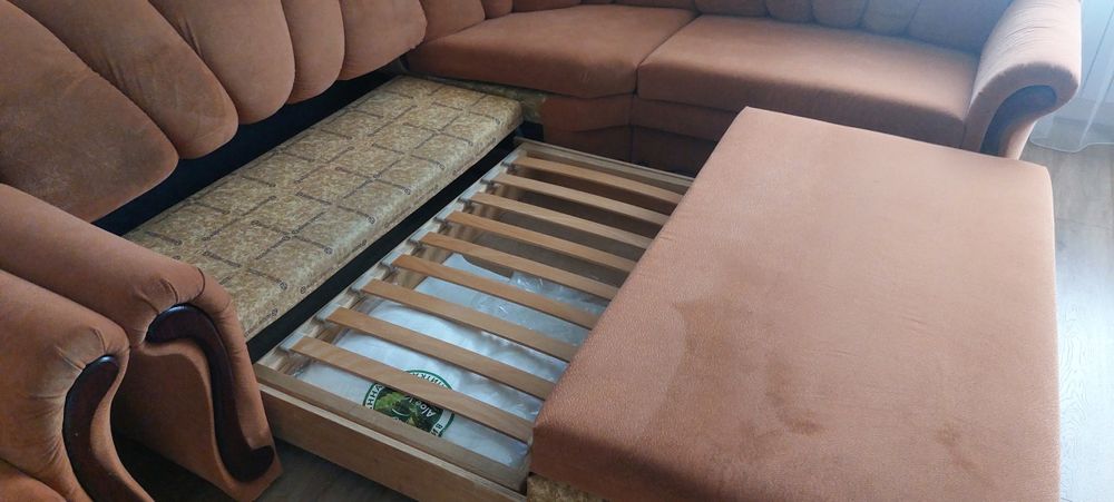 Диван уголок и кресло