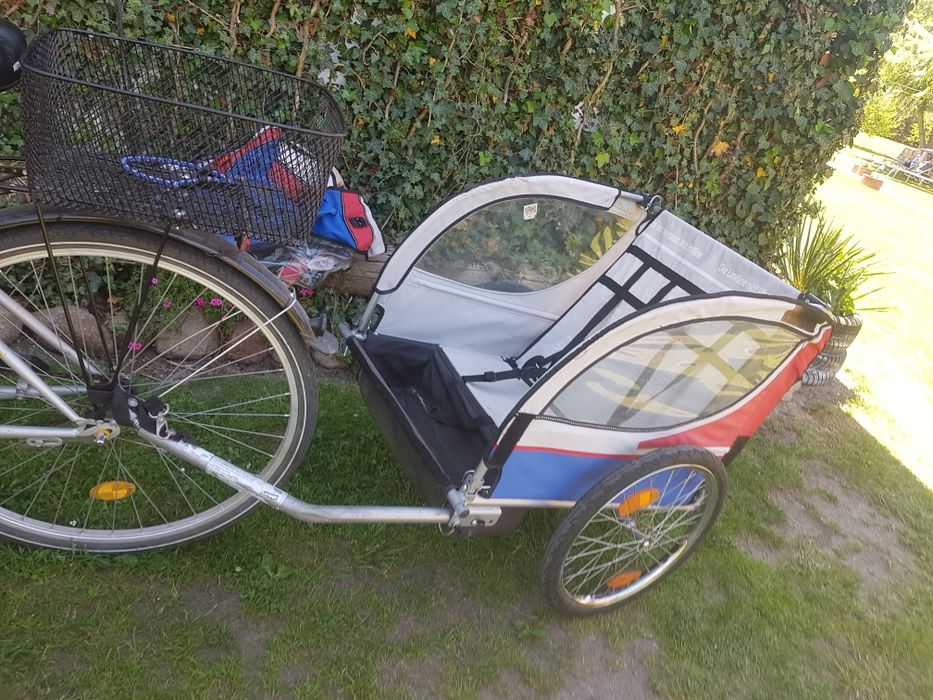 Przyczepka rowerowa dla dzieci