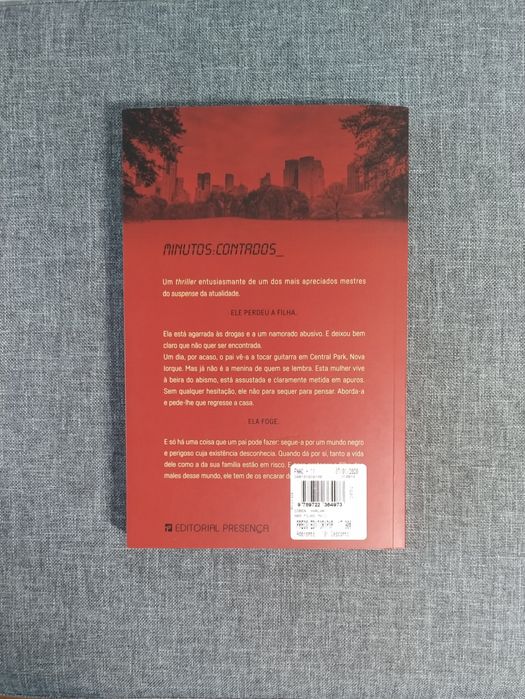 Não Fujas Mais - Harlen Coben - Livro