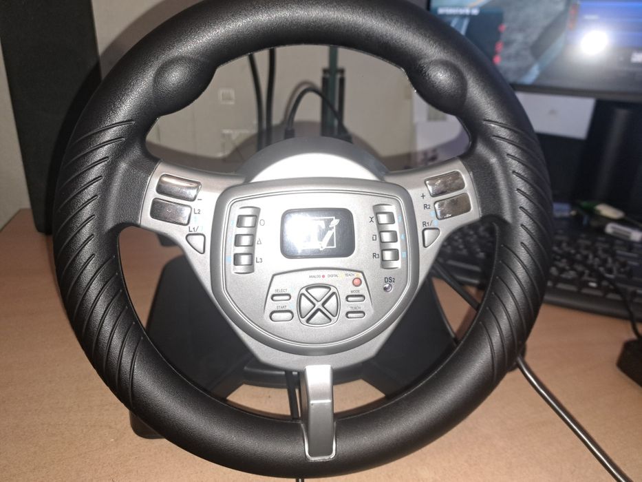 Ручник+коробка передач+педали, игровой руль,iгрове кермо для ПК та PS