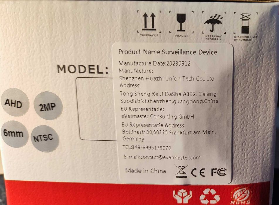 Camara de vigilância