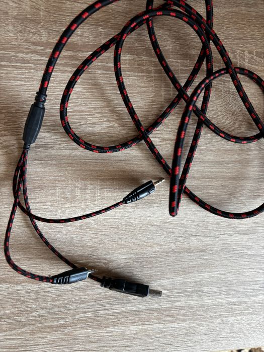 Ігрові навушники Defender Ridley Black + Red