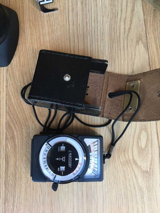 Aparat Exakta RTL1000 zestaw Pancolar, Orestor, Flektogon, Orestegon