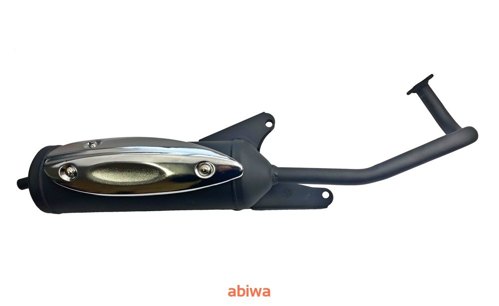 TŁUMIK, Wydech do skutera KOMPLETNY, na koło 10