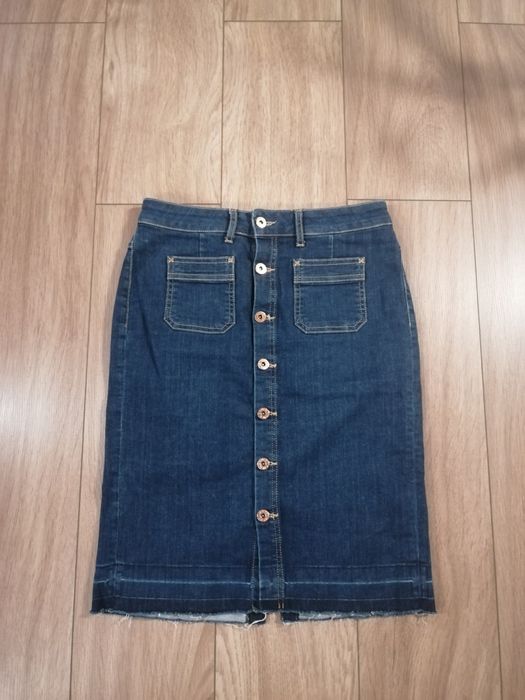 Jeansowa spódnica denim H&m 38