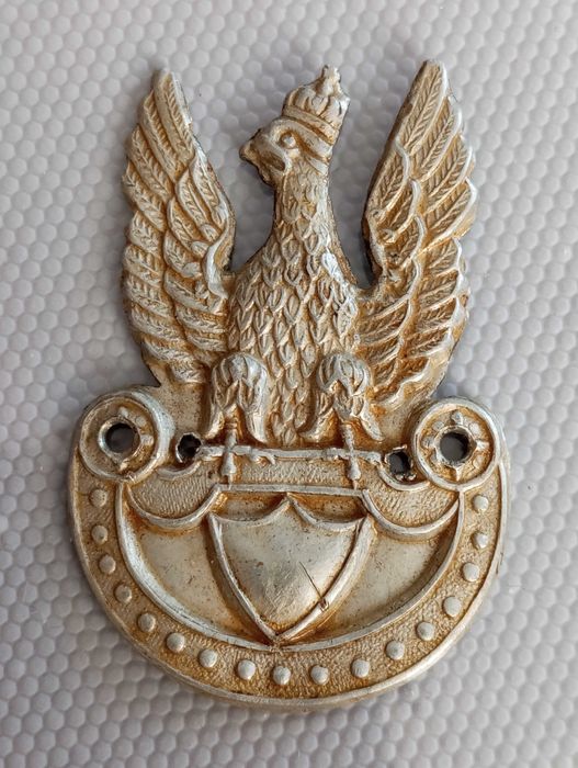 Orzeł Kompanii Wartowniczych z aluminium.