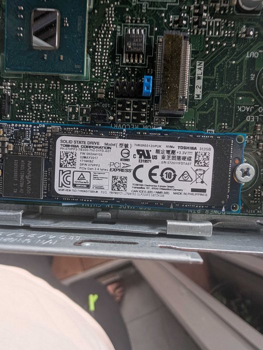 Dysk SSD Toshiba XG4 m.2 NVME PCIe thnsn5512gpuk 512GB