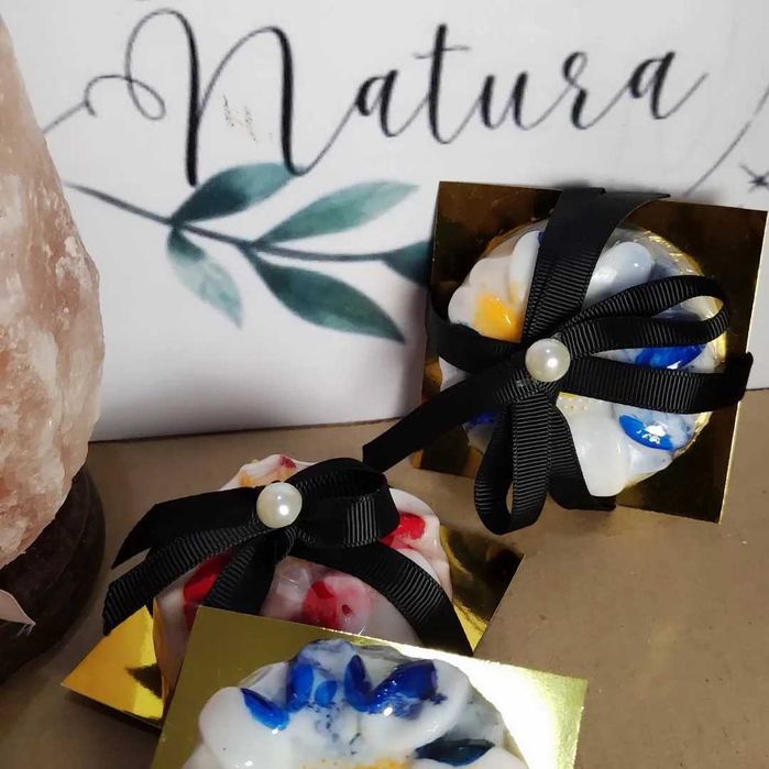 Sabonete Artesanal Camomila e Flor de Laranjeira