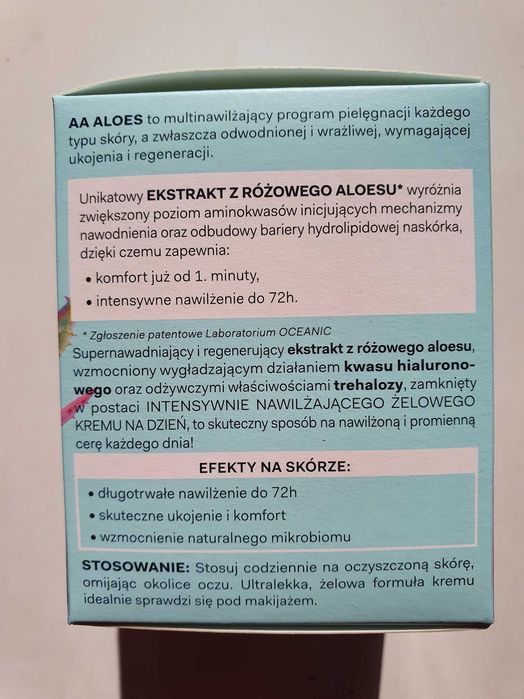 Krem AA Różowy Aloes  HIT!!!
