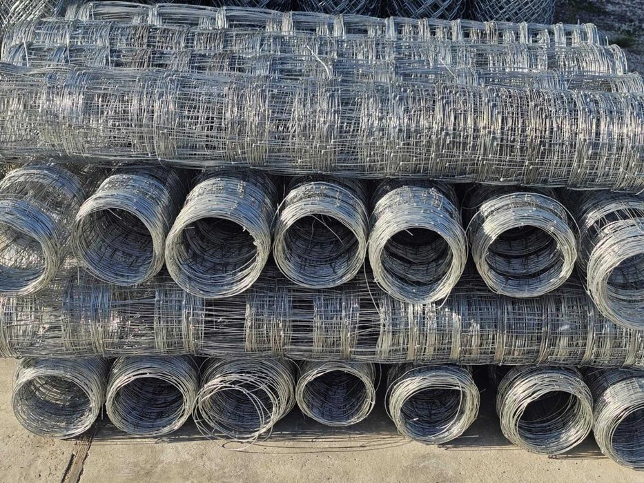 Siatka leśna ogrodzeniowa ocynkowana