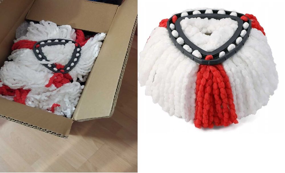 NOWE Wkłady do Mopa Obrotowego Vileda Turbo 3 Sztuki