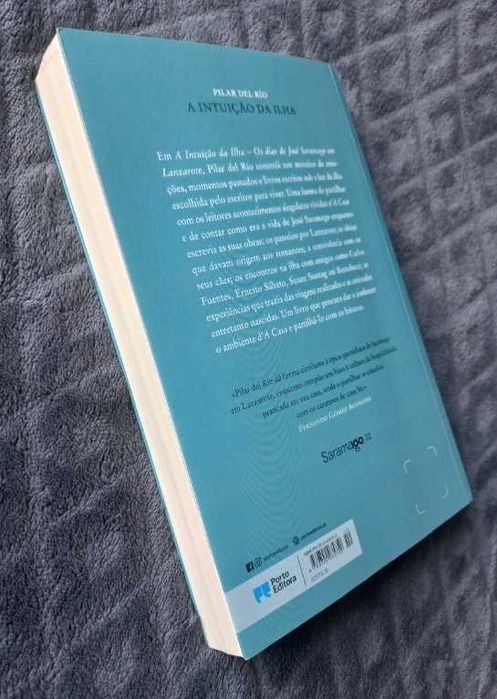 A Intuição da Ilha; Os dias de José Saramago em Lanzarote - Pilar del Río