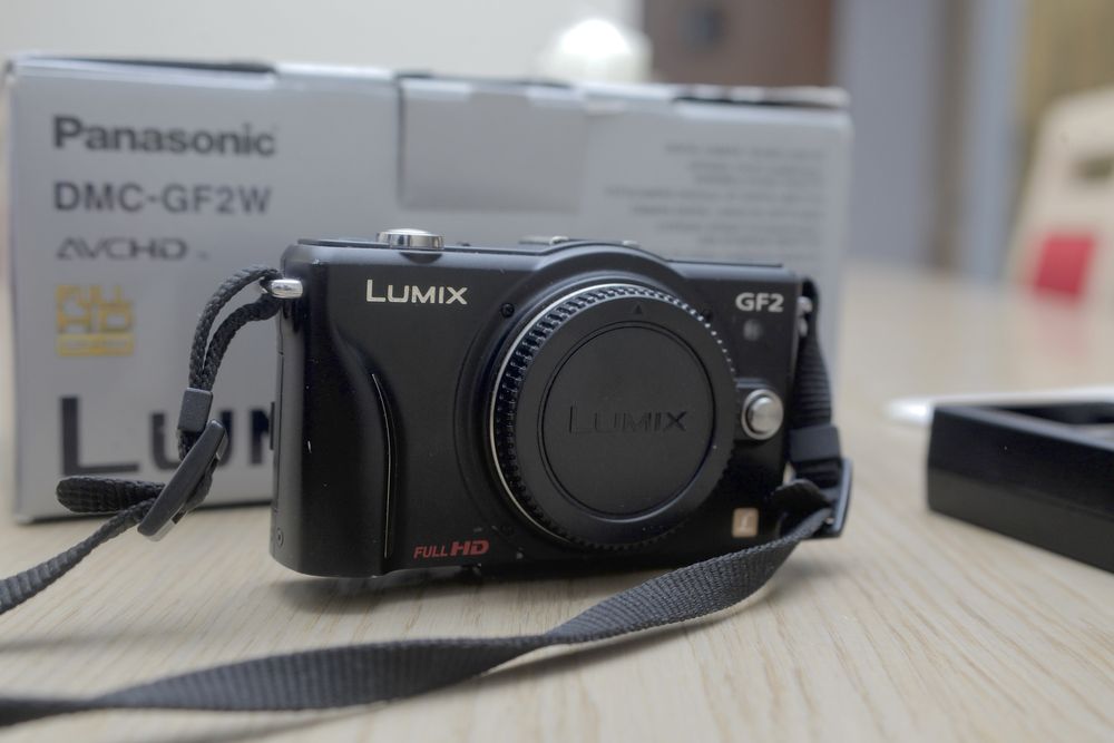 Aparat Lumix GF2 (Zestaw) Bezlusterkowiec