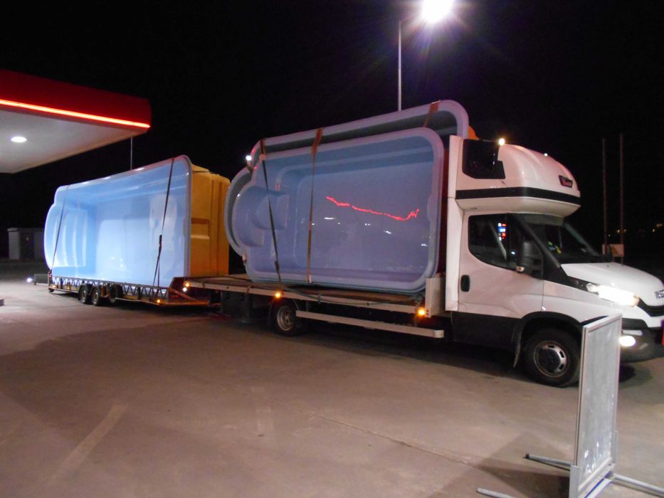 Basen gotowy poliestrowy Royal 5,30 x 3,20 ogrodowy ! niecka Producent