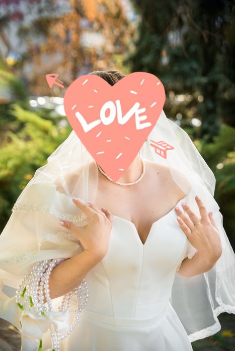 Весільна Сукня.Продам свадебное платье,не венчанное .