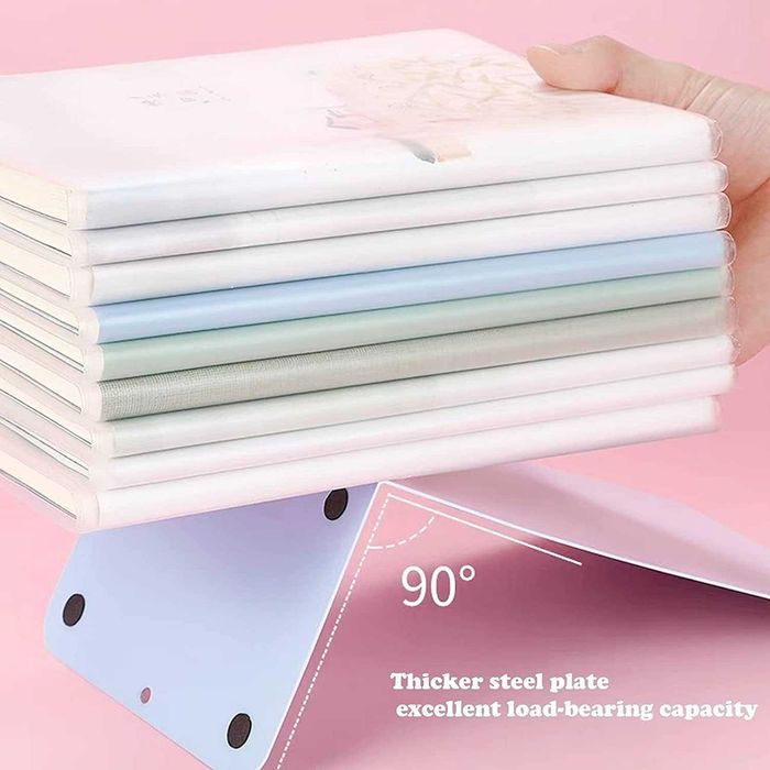 6 suportes de livros trava-livros estante ou mesa [várias cores]  NOVO