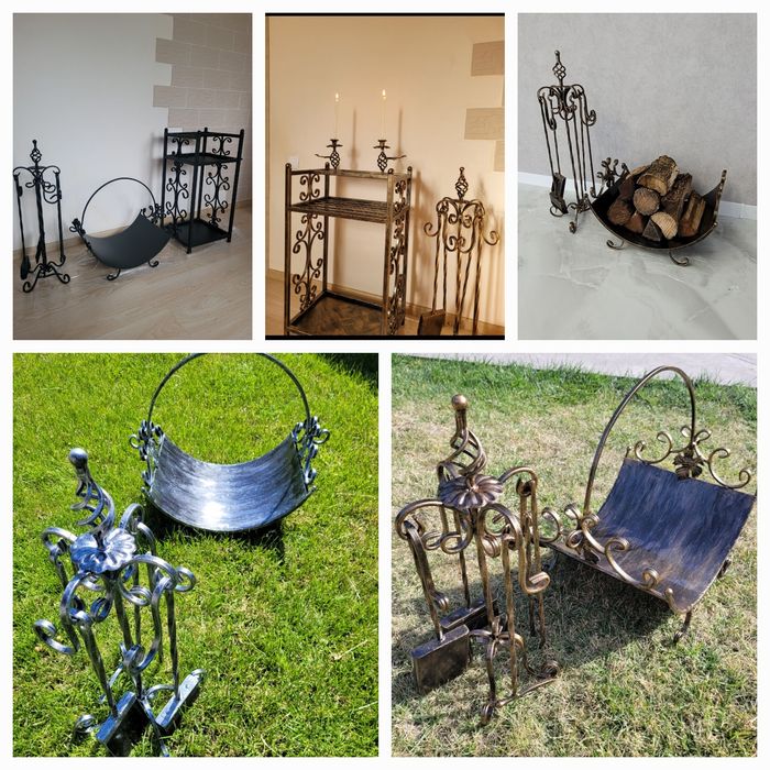 Камінний набір/камінний набір/ набор для камина лофт/ аксесуари для ка