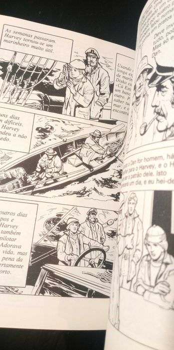 Livro BD Lobos do mar - Biblioteca RTP