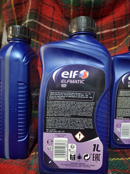 Олива трансмісійна Elf Elfmatic G3, 1л