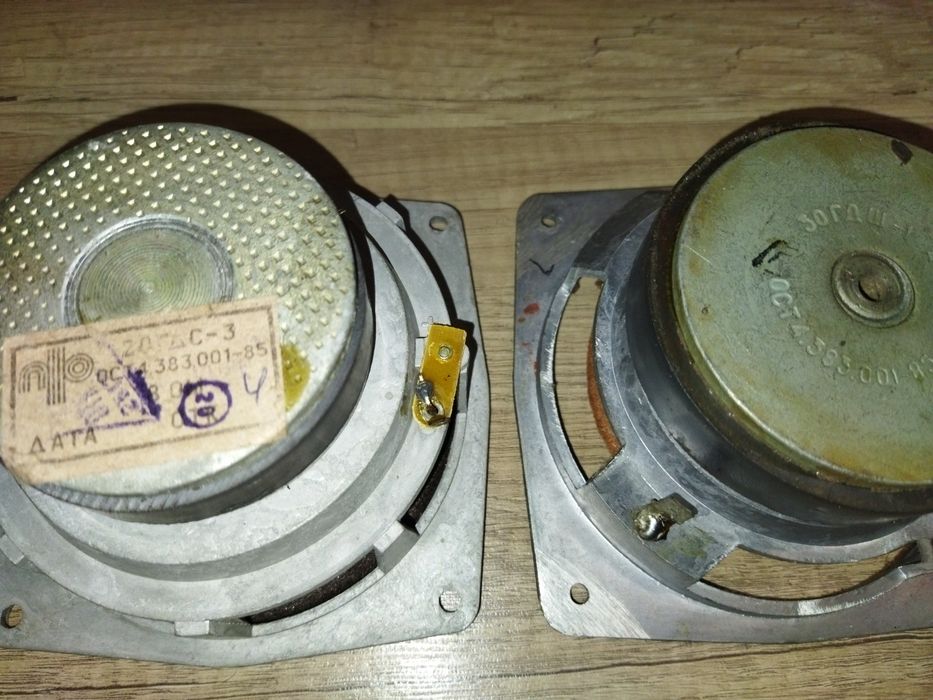 СЧ динамик 20 ГДС-3 и 30 ГДШ-1 (середньочастотний, среднечастотный)