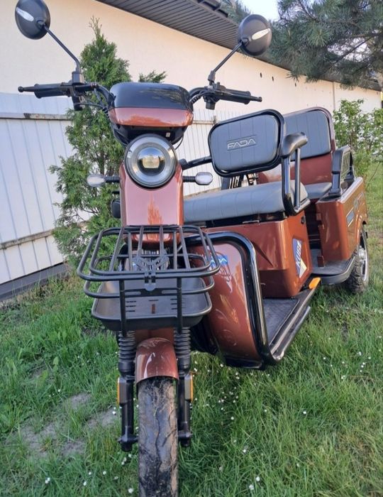 Трицикл FADA в новому стані. Пробіг 50 км,
