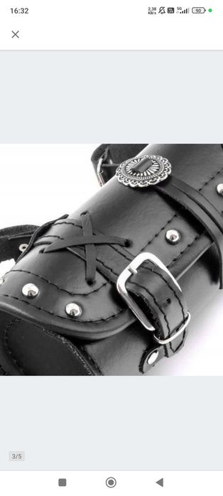 Piórnik Motocyklowy Skóra Naturalna Chopper Cruiser Vt Xv Xvs Vn Vl Vs