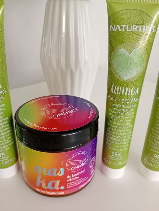 Zestaw masek do włosów nowe