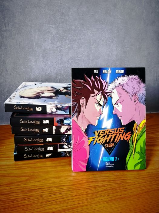 Coleção Solo Leveling (Vol. 1 ao 6) + OFERTA Manga Versus Fighting