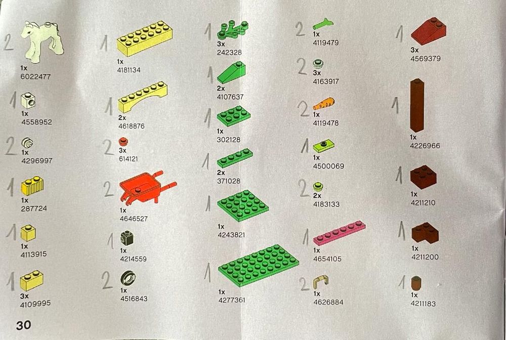 Klocki Lego źrebak Oliwii 41003