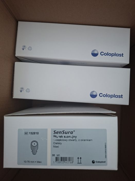 Worki stomijne 3 kartoniki sensura coloplast