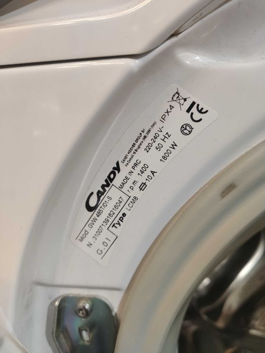 Pralko-suszarka Candy GVW 485T-S 8kg