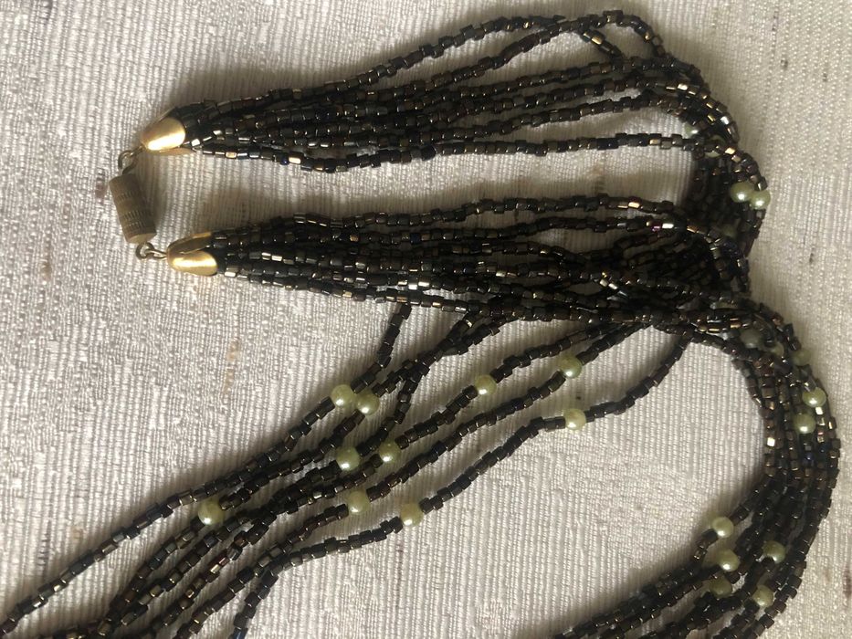 Бусы из чешского бисера, винтаж.