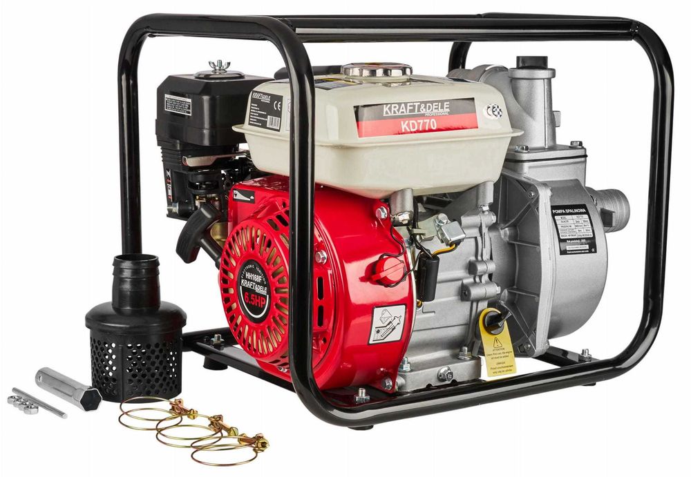 KRAFT&DELE Motopompa Pompa Spalinowa Do Wody 2" 600l/min 5,5km KD770