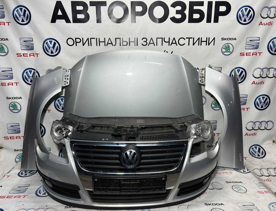Крило капот бампер фара телевізор радіатор підсилювач ліхтар підсилювач Volkswagen Passat B6 Пасат Б6 LA7W