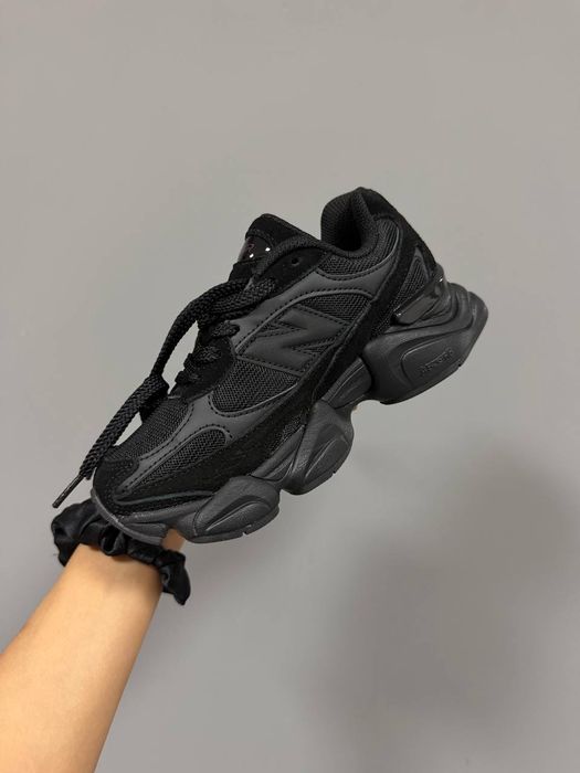 Кросівки New Balance 9060R Black premium | Кроссовки жіночі чоловічі