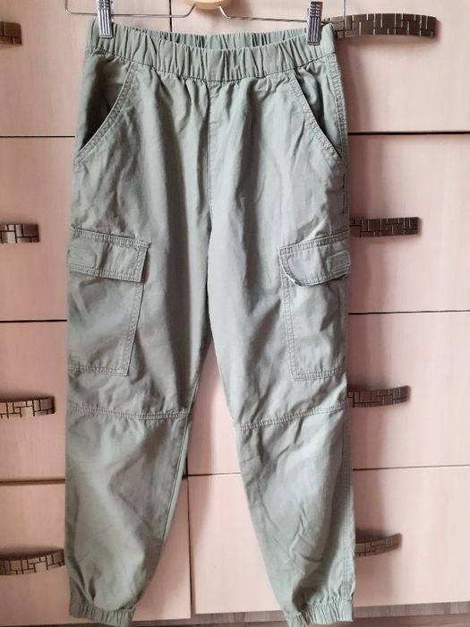 Spodnie cargo khaki