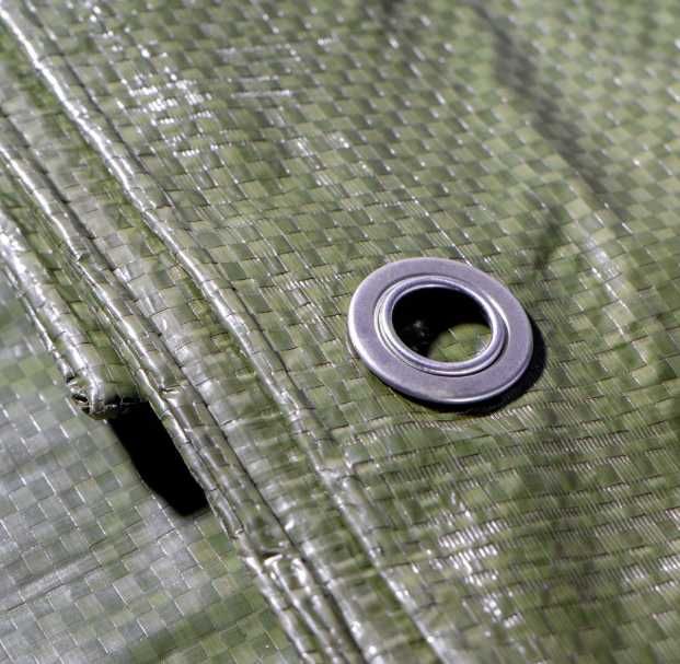 Plandeka Wzmacniana Płachta 4x8m Wodoodporna, Okrycie, Mrozooodporna