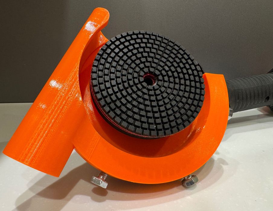 Пылеотвод для болгарки ( УШМ) 125 мм под черепашку